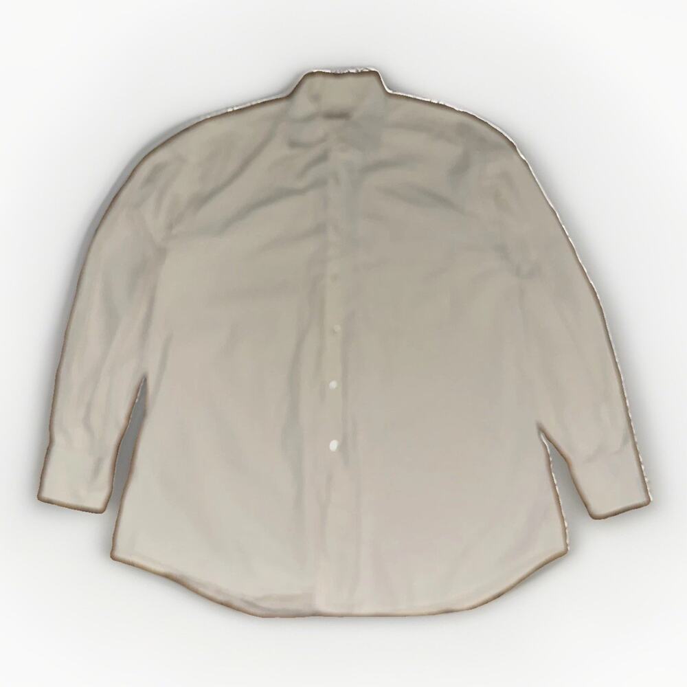 Ermenegildo Zegna Shirt Off-White Large 24-16 1/2 23x31
